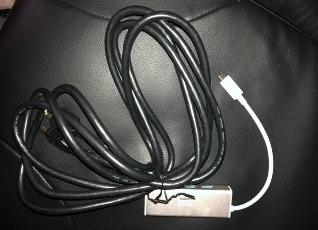 HDMI USBケーブル